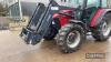 Case JXU 115 Tractor c/w air con, 40k, Quicke Q38 loader, registration documents in office Reg. No. YN12 FZY Ser. No. ZCJL08709 - 5