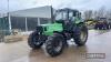 1992 Deutz Agro Prima 6.06 Tractor c/w 40k gearbox, front fenders. Direct from poultry farm, registration documents in office Hours: approx 6910 Reg. No. K583 HVF Ser. No. 76371150 UNRESERVED LOT - 4