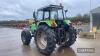 1992 Deutz Agro Prima 6.06 Tractor c/w 40k gearbox, front fenders. Direct from poultry farm, registration documents in office Hours: approx 6910 Reg. No. K583 HVF Ser. No. 76371150 UNRESERVED LOT - 8