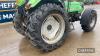 1992 Deutz Agro Prima 6.06 Tractor c/w 40k gearbox, front fenders. Direct from poultry farm, registration documents in office Hours: approx 6910 Reg. No. K583 HVF Ser. No. 76371150 UNRESERVED LOT - 13