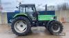 1992 Deutz Agro Prima 6.06 Tractor c/w 40k gearbox, front fenders. Direct from poultry farm, registration documents in office Hours: approx 6910 Reg. No. K583 HVF Ser. No. 76371150 UNRESERVED LOT - 14