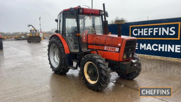 1995 Zetor 9540 4wd Tractor c/w air brakes