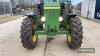 1990 John Deere 3350 Tractor c/w registration documents and manual in office Hours: approx 9300 Reg. No. G159 MNG Ser. No. L03350U707348 - 3