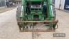 John Deere 6830 Tractor c/w JD 653 loader, TLS, Power Quad Reg. No. WA59 CXV Ser. No. LO6830G616983 - 3