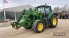 John Deere 6830 Tractor c/w JD 653 loader, TLS, Power Quad Reg. No. WA59 CXV Ser. No. LO6830G616983 - 4