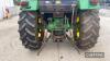 John Deere 2850 SG2 4wd Tractor c/w 16.9 R34 & 13.6 R24 wheels Reg. No. F282 FTT Ser. No. LO2850U650066L UNRESERVED LOT - 11