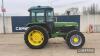 John Deere 2850 SG2 4wd Tractor c/w 16.9 R34 & 13.6 R24 wheels Reg. No. F282 FTT Ser. No. LO2850U650066L UNRESERVED LOT - 14