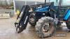 New Holland 7635 4wd Tractor c/w Bomford C3618P power loader Reg. No. P225 NRH Ser. No. 001089554 ENGINE FAULT - 5