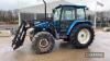 New Holland 7635 4wd Tractor c/w Bomford C3618P power loader Reg. No. P225 NRH Ser. No. 001089554 ENGINE FAULT - 6