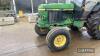 John Deere 2650 2wd Tractor c/w MC1 cab, 8 speed floor change, 16.9 R34 & 10.00x16, registration documents in office Reg. No. D670 NYD Ser. No. LO2650G608548 - 15