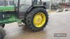 John Deere 2650 2wd Tractor c/w MC1 cab, 8 speed floor change, 16.9 R34 & 10.00x16, registration documents in office Reg. No. D670 NYD Ser. No. LO2650G608548 - 17