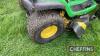 John Deere X145 48ins ride-on mower - 7