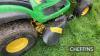 John Deere X145 48ins ride-on mower - 8