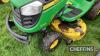 John Deere X145 48ins ride-on mower - 12