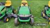 John Deere X140 48ins ride-on mower - 2