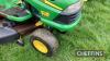 John Deere X140 48ins ride-on mower - 7