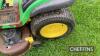 John Deere X140 48ins ride-on mower - 12