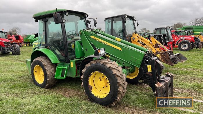 2002 JOHN DEERE 3800 PIVOT-STEER TELESCOPIC LOADER Reg. No. DX03 KZH Serial No. Z03800X203052