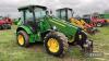 2002 JOHN DEERE 3800 PIVOT-STEER TELESCOPIC LOADER Reg. No. DX03 KZH Serial No. Z03800X203052