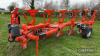 2020 Kuhn VML Vari-Master 6furrow reversible plough with LPO bodies, 2XL skimmers, rear disc and combi wheel - 4