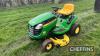 John Deere X105 ride-on tractor - 3