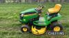 John Deere X105 ride-on tractor - 4