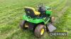 John Deere X105 ride-on tractor - 6