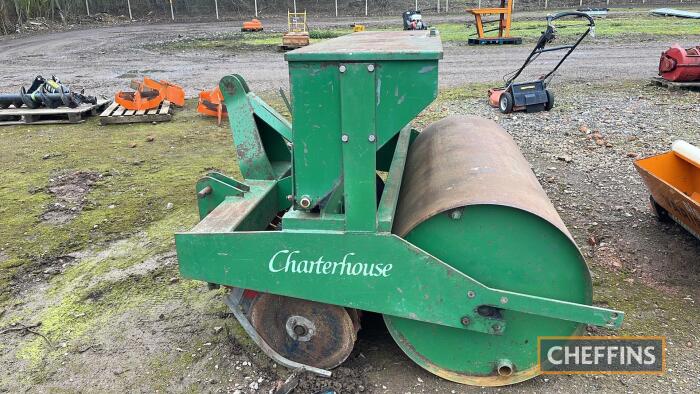 Charterhouse Over Seeder Double Disc Coulters Water Filled Ballast Roller