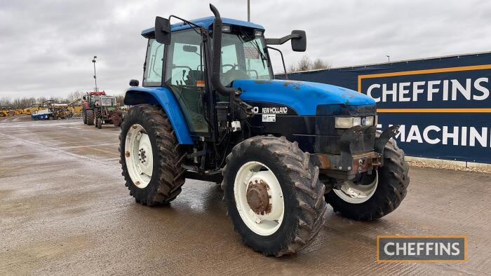 1999 New Holland 8160 4wd Tractor registration documents to be supplied by the vendor Ser. No. 00134034B