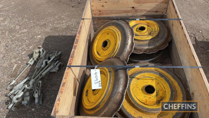 6no. Vaderstad Carrier Roller Rings