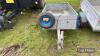 Caddy Small Trailer UNRESERVED LOT