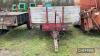 Pettit 3ton Agricultural Tipping Trailer