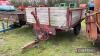 Pettit 3ton Agricultural Tipping Trailer - 10