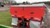 2003 Kuhn MDS 1141 Fertiliser Spreader c/w Quantron M control box in office , 24m discs, hydraulic Telemat Border Control Ser. No. 20292 - 4