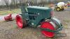 Aveling Barford 3 Drum Cricket Roller Ser. No. GF2539 - 2