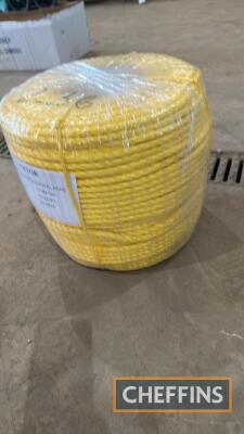 Polysteel Rope 220m of 10mm (yellow)