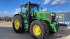 2017 John Deere 6215R Tractor c/w 50k, TLS & cab suspension, air brakes, front linkage, AT ready, one owner from new Reg. No. FV17 NWF Ser. No. 1LO6215RKHU879522