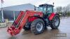 Massey Ferguson 6480 Dyna 6 Tractor c/w cab & axle suspension, MF 975 loader Reg. No. HF11 FLH Ser. No. V251011 - 4