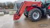 Massey Ferguson 6480 Dyna 6 Tractor c/w cab & axle suspension, MF 975 loader Reg. No. HF11 FLH Ser. No. V251011 - 5