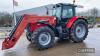 Massey Ferguson 6480 Dyna 6 Tractor c/w cab & axle suspension, MF 975 loader Reg. No. HF11 FLH Ser. No. V251011 - 6