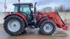 Massey Ferguson 6480 Dyna 6 Tractor c/w cab & axle suspension, MF 975 loader Reg. No. HF11 FLH Ser. No. V251011 - 14