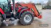 Massey Ferguson 6480 Dyna 6 Tractor c/w cab & axle suspension, MF 975 loader Reg. No. HF11 FLH Ser. No. V251011 - 15