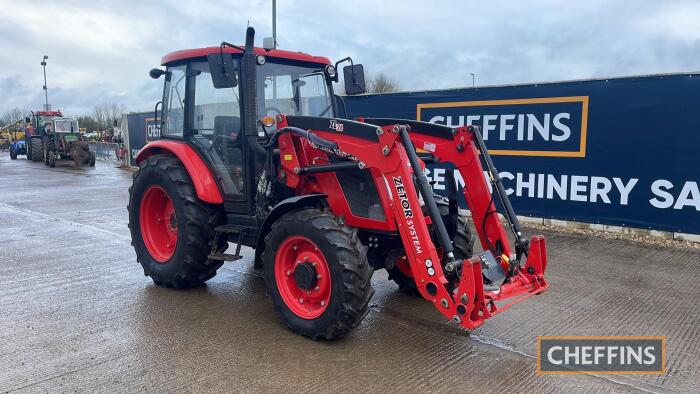 Zetor Major 80 Tractor c/w Z126 loader Reg. No. GX66 EYS