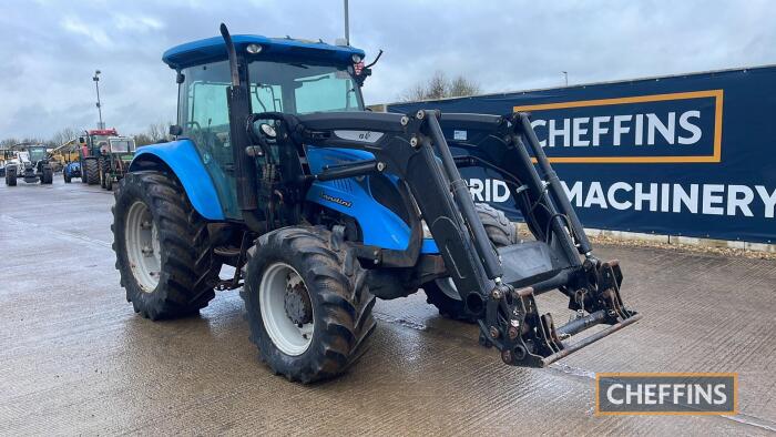 2010 Landini Powermondial 115 Tractor c/w 2018 Quicke Q4S loader Reg. No. WX10 MXK Ser. No. MZALV17822