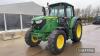 2015 John Deere 6115M Tractor c/w Power Quad, 40k, air con, TLS, 16.9 R38 & 14.9 R24, registration documents in office, direct from farm with undiagnosed drive fault, drive shaft has been removed but no further investigation carried out Reg. No. AU65 ZW - 21