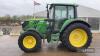 2015 John Deere 6115M Tractor c/w Power Quad, 40k, air con, TLS, 16.9 R38 & 14.9 R24, registration documents in office, direct from farm with undiagnosed drive fault, drive shaft has been removed but no further investigation carried out Reg. No. AU65 ZW - 24