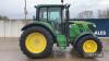 2015 John Deere 6115M Tractor c/w Power Quad, 40k, air con, TLS, 16.9 R38 & 14.9 R24, registration documents in office, direct from farm with undiagnosed drive fault, drive shaft has been removed but no further investigation carried out Reg. No. AU65 ZW - 31