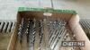 4no. Plastic Racks - Drills approx 130 unused - 4