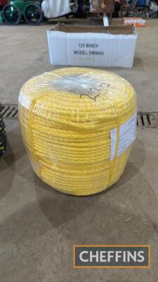 Polysteel Rope 220m of 10mm (yellow)