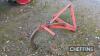 Single Leg Subsoiler to suit compact tractor UNRESERVED LOT - 4